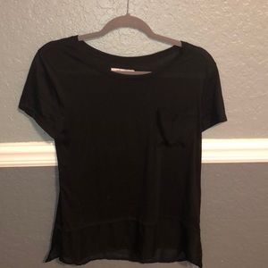 A black Hollister top.